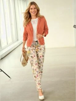 Pantalon Imprimé Qualité Coton -Reine Du Style Soldes Boutique 001.00F0257445 001.068