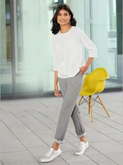 Pantalon Ceinture élastique Latérale Et Au Dos 10 Pantalon Ceinture élastique Latérale Et Au Dos -Reine Du Style Soldes Boutique 001.00ZUK05545 006.071