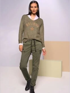 Pantalon Coupe Cargo Décontractée -Reine Du Style Soldes Boutique 004.00FA209846 003.011