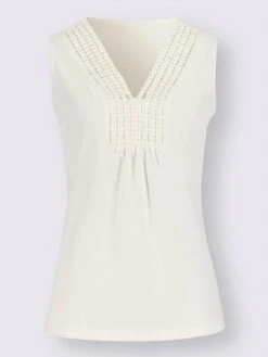 Débardeur Superbe Empiècement En Dentelle -Reine Du Style Soldes Boutique 004.00ZUK03347 B04.001