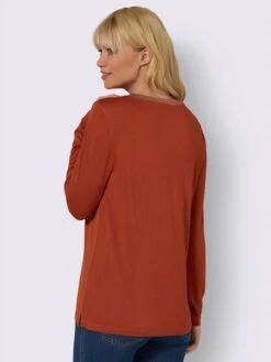 T-shirt à Manches Longues Viscose -Reine Du Style Soldes Boutique 005.00F0123146 B17.001