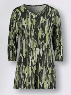 T-shirt Long Coupe Longue Affinante -Reine Du Style Soldes Boutique 005.00ZUK05546 B07.001