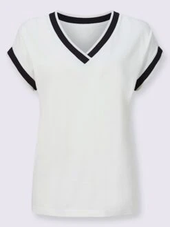 T-shirt à Manches Courtes Ruban Décoratif -Reine Du Style Soldes Boutique 008.00ZUK05545 B01.002