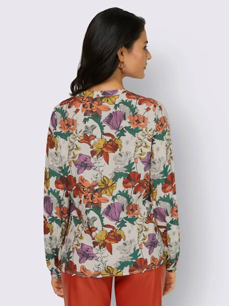 Chemisier En Soie 30% Soie 5 Chemisier En Soie 30% Soie â Image 3