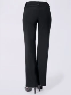 Pantalon Coupe Droite Détails Boutonnés -Reine Du Style Soldes Boutique 012.00F0156440 A62.003