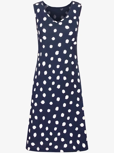 Robe De Plage à Pois Sans Manches 5 Robe De Plage à Pois Sans Manches – Image 3