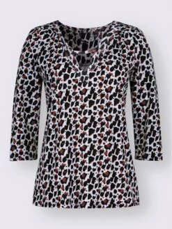 T-shirt à Manches 3/4 50% Modal 7 T-shirt à Manches 3/4 50% Modal -Reine Du Style Soldes Boutique 016.00F0223144 B09.002