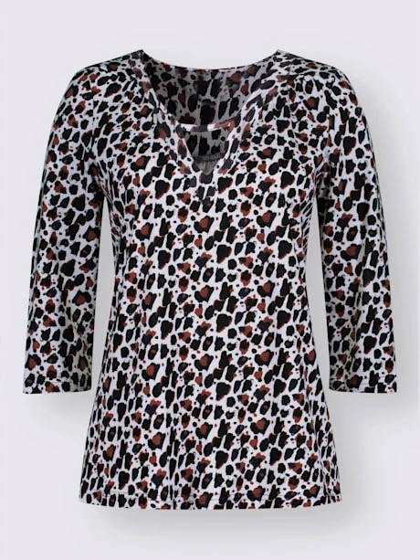 T-shirt à Manches 3/4 50% Modal 5 T-shirt à Manches 3/4 50% Modal – Image 3