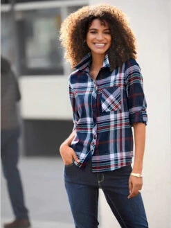 Chemisier En Flanelle Pur Coton