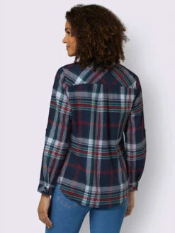 Chemisier En Flanelle Pur Coton -Reine Du Style Soldes Boutique 016.00F0257446 B23.001