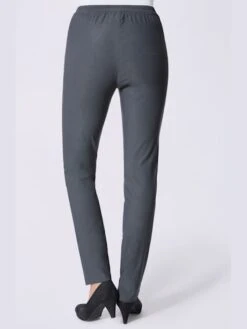 Pantalon Simple Sobre Et élégant Poches Zippées -Reine Du Style Soldes Boutique 017.00ZUK92340 A55.003