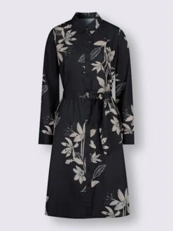 Chemisier Long Livrée Avec La Ceinture à Nouer -Reine Du Style Soldes Boutique 020.00ZUK05546 B07.001