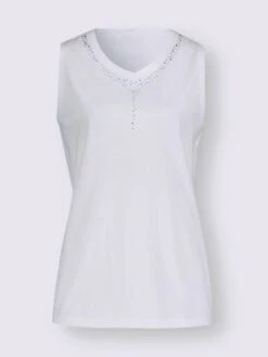 Débardeur Petites Pierres Fantaisie -Reine Du Style Soldes Boutique 021.00ZUK03346 B14.001