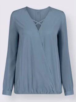 Chemisier Chic Effet Cache Cœur Et Lacets -Reine Du Style Soldes Boutique 024.00F0156441 B22.001