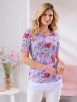 Extension De T-shirt Base Dentelle