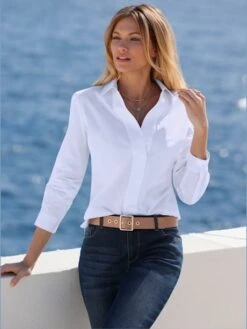 Chemisier En Coton Pur Coton