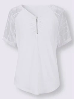 T-shirt En Dentelle Viscose -Reine Du Style Soldes Boutique 040.00F0230047 B04.001