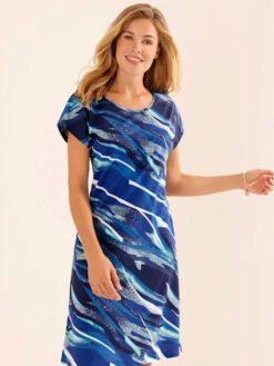 Robe D'été Superbe Motif