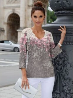 T-shirt Imprimé Qualité Structurée Facile D'entretien