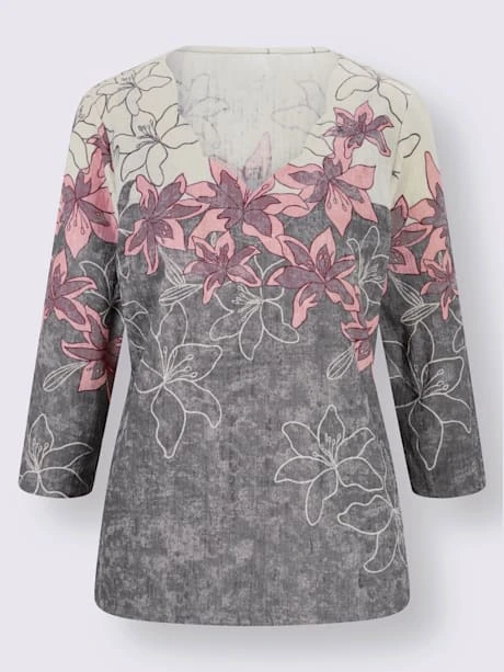 T-shirt Imprimé Qualité Structurée Facile D'entretien 6 T-shirt Imprimé Qualité Structurée Facile D'entretien – Image 4