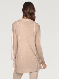 Chemisier Long Volants -Reine Du Style Soldes Boutique 087.99EXT64042 A09.035