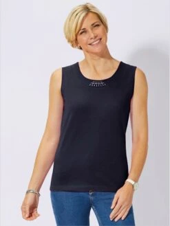 Debardeur Applications à L'encolure