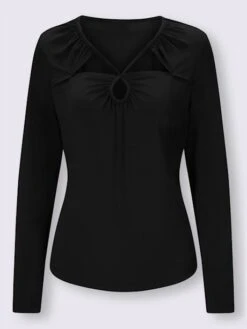 T-shirt Découpes Raffinées 9 T-shirt Découpes Raffinées -Reine Du Style Soldes Boutique 110.00ZUK66547 B07.001