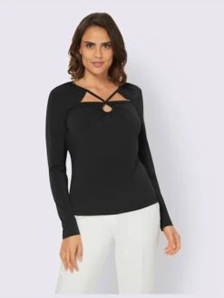 T-shirt Découpes Raffinées 7 T-shirt Découpes Raffinées -Reine Du Style Soldes Boutique 110.00ZUK66547 B09.001