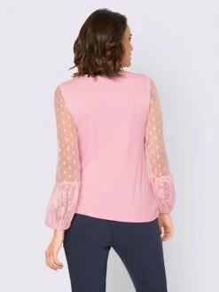 T-shirt Dentelle Aux Manches -Reine Du Style Soldes Boutique 113.00ZUK66547 B50.001