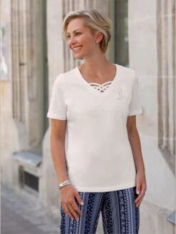 T-shirt à Manches Courtes 50% Modal