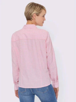 Chemisier à Carreaux 50% Coton -Reine Du Style Soldes Boutique 129.00BJ255345 B05.001