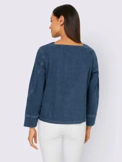 Chemisier En Jean élasthanne -Reine Du Style Soldes Boutique 132.00ZUK66547 B06.001