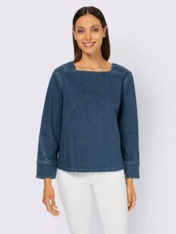 Chemisier En Jean élasthanne -Reine Du Style Soldes Boutique 132.00ZUK66547 B07.001