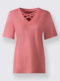 T-shirt Broderie 9 T-shirt Broderie -Reine Du Style Soldes Boutique 148.00FA257747 B04.001