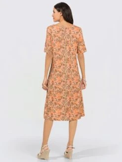 Robe En Jersey Viscose -Reine Du Style Soldes Boutique 152.00FJ156347 B17.001