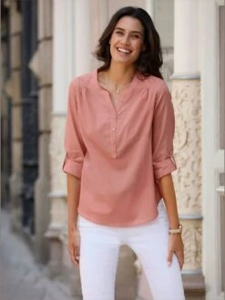 Chemisier Nervures Décoratives