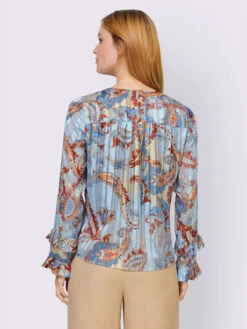 Chemisier Motif Paisley -Reine Du Style Soldes Boutique 156.00ZUK66545 B27.001