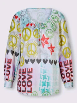 Chemisier Joli Imprimé -Reine Du Style Soldes Boutique 156.00ZUK66547 B07.001