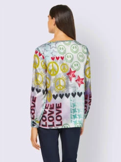 Chemisier Joli Imprimé -Reine Du Style Soldes Boutique 156.00ZUK66547 B08.001