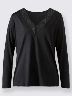 T-shirt En V 50% Coton -Reine Du Style Soldes Boutique 167.00FJ156346 B13.001