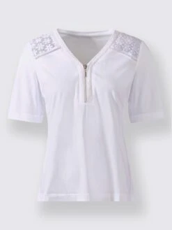 T-shirt 50% Coton Et 50% Modal -Reine Du Style Soldes Boutique 184.00FJ257747 B08.001