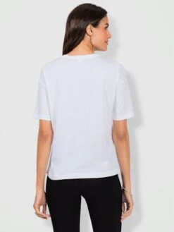 T-shirt 50% Coton Et 50% Modal -Reine Du Style Soldes Boutique 184.00FJ257747 B09.001