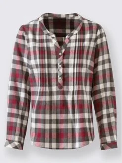 Chemisier En Flanelle Qualité Flanelle Chaude -Reine Du Style Soldes Boutique 195.00BJ155346 B25.001