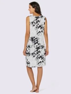 Robe D'été Motif Graphique Sans Manches -Reine Du Style Soldes Boutique 202.00BSK55142 B15.001