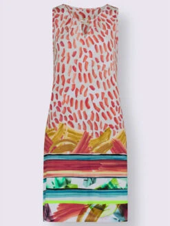 Robe D'été Sans Manches Col Avec Anneau -Reine Du Style Soldes Boutique 206.00BBW55142 B07.001