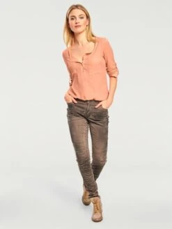 Pantalon Boyfriend Coupe Droite -Reine Du Style Soldes Boutique 219.99EXT64042 A09.035