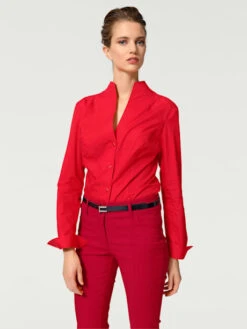 Chemisier à Col Montant Coupe élégante Classique -Reine Du Style Soldes Boutique 251.99EXT64042 A09.008