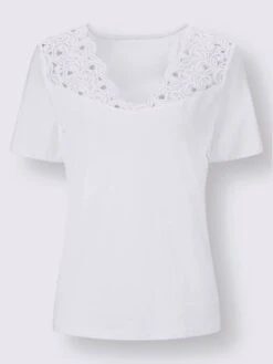 T-shirt Ultra-doux Avec Modal -Reine Du Style Soldes Boutique 600.00TIT30047 B01.001
